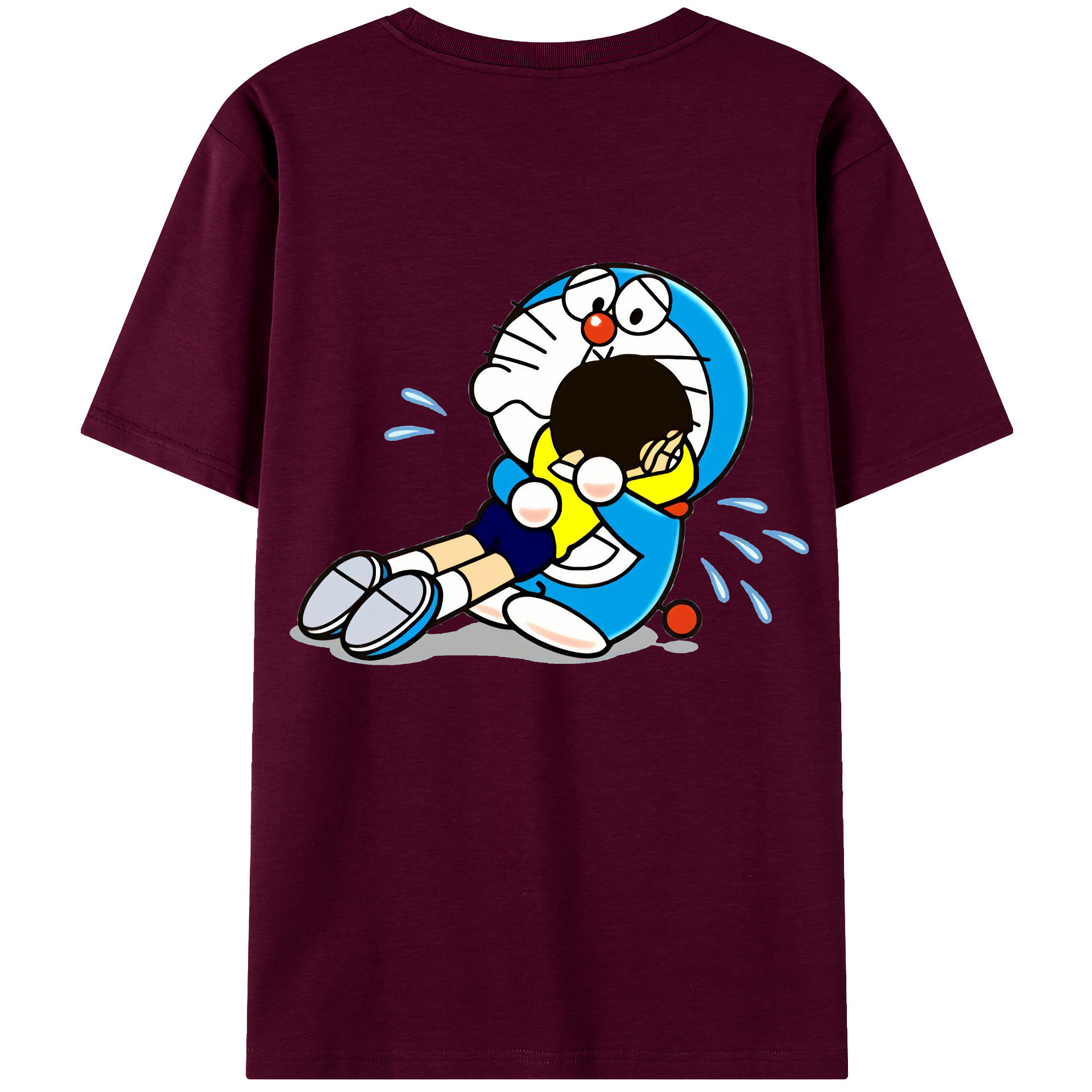 （画像用） ドラえもん Doraemon レディース半袖Tシャツ(バックプリント)